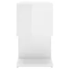 vidaXL Stolik nocny biały wysoki połysk 50x30x51,5 cm Podgląd zdjęcia produktu 5