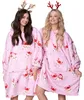 Oversize Deckenpullover XXL - Kuscheldecke mit Ärmeln - Produktbild-Vorschau 1