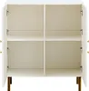 Sweiko Buffet blanc moderne en MDF avec poignées en alliage Voir les images du produit 20