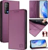Lederhülle für Huawei Y7A/Huawei P Smart 2021 Hülle Flip Produktbild-Vorschau 1