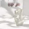 Weiß Vasen, Nordischer Stil Deko Blumenvase, Tischvase, für Produktbild-Vorschau 5