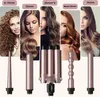 Lockenstab set 5 in 1 mit 3 Fässer Welleneisen Lockenstäbe Produktbild-Vorschau 11