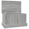 vidaXL Truhe Grau Sonoma 50x30x28 cm Holzwerkstoff Produktbild-Vorschau 1