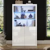 STILVORA Vitrinevitrinenschrank aus gehärtetem Glas mit Produktbild-Vorschau 2