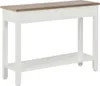 vidaXL Konzolový stolek bílý 110 x 35 x 80 cm Dřevo Náhled obrázku produktu 3