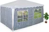Relaxdays Seitenteile für 3x4m Pavillon, 2er Set, Produktbild-Vorschau 1