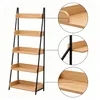 Holz-Buchregal, Bücherregal,  Industrielles Büroregal mit Produktbild-Vorschau 5