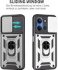 A collage showing a phone case from two different angles, with text describing its features. Produktbild-Vorschau