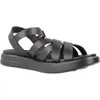 GEOX Sandalette XAND, Glattleder, Schwarz, Damen Produktbild-Vorschau 5