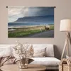 MuchoWow® Wandteppich Wandbehang Schaf - Lamm - Sturm Produktbild-Vorschau 5