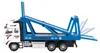 Camion de transport de voitures en métal 1:38 Bleu 12Cm Voir les images du produit 6