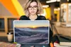MuchoWow® Laptop Aufkleber Sticker Cover Winter - Berge - Produktbild-Vorschau 5