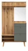 Garderobe "Juna" Eiche und Salbei Kompaktgarderobe Produktbild-Vorschau 9