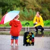 COSTWAY 2tlg Kinderkoffer und Rucksack aus Kunststoff Produktbild-Vorschau 2