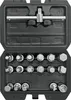 Yato YT-0599, Zakladací kľúč, 18 kusov, Chróm, 1 kusov, Náhľad obrázku produktu 2