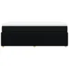 Boxspringbett mit Matratze Schwarz 90x190 cm Stoff Produktbild-Vorschau 5