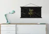 MuchoWow® Textilposter Zitate - Motivation - Gold - Marmor Produktbild-Vorschau 3