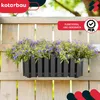 KOTARBAU® 2 szt. Doniczka Skrzynka Balkonowa 38 x 18 x 16 Podgląd zdjęcia produktu 2