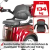 HECHT Seniorenmobil | CitisMAX Rot | 800W | bis 25km/h | Produktbild-Vorschau 7
