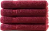 6 tlg. Handtuch Set - Bordeaux - 500g/m²  - 2 Duschtuch 4 Produktbild-Vorschau 2