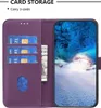 Samsung Galaxy A37 Hülle - BINFEN Klapphülle - Violett Produktbild-Vorschau 2