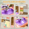 AIYAPLAY Schminktisch Kinder Frisiertisch mit Spiegel, LED Produktbild-Vorschau 5