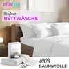 EllaTex Renforcé Bettwäsche 200x200 + 2x 80x80 cm Baumwolle Produktbild-Vorschau 2