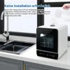 Puluomis Mini lave-vaisselle indépendant, Lave-vaisselle Voir les images du produit 4