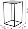 Stojan Na Kvety 40 Cm Čierny Loft Náhľad obrázku produktu 3
