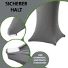 10er Set Stehtischhusse Stretch anthrazit Partytisch Produktbild-Vorschau 5