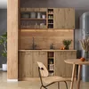 Singleküche Vicco R-Line Artisan-Eiche/Goldkraft Eiche 160 Produktbild-Vorschau 4