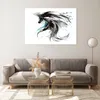 Bilder auf glas - Pferd Streifen Hengst Laufen - 100x70cm - Produktbild-Vorschau 7