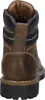 Rear view of a brown leather boot. Produktbild-Vorschau