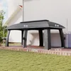 Outsunny Gartenpavillon 3x6m Partyzelt mit Doppeldach Produktbild-Vorschau 3