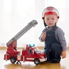 relaxdays 2er Set Feuerwehrhelm für Kinder in Rot Produktbild-Vorschau 3