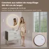 Miroir salle de bain LED avec éclairage, rond 60 cm, Voir les images du produit 2