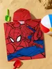Marvel Spiderman - Badeponcho für Jungen Handtuch Kinder Produktbild-Vorschau 2