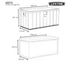 Lifetime Kunststoff Gartenbox 570 L Auflagenbox & Produktbild-Vorschau 7