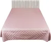 Tagesdecke Überwurf Bettüberwurf 220x240 Rosa Rauten Produktbild-Vorschau 3