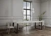 Ausziehbarer Tisch 90x130/390 cm Tecno Premium Gestell Weiß Produktbild-Vorschau 4
