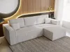 A modern living room with a light gray sectional sofa. Produktbild-Vorschau
