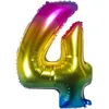 Regenboogkleurige cijferballonnen voor een Productafbeelding-voorbeeld 7