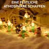 Weihnachtsbeleuchtung, 2 Meter, 10 LEDs, Weihnachtsmann mit Produktbild-Vorschau 3