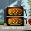 Philips 4000 series Airfryer mit zwei aufeinander Produktbild-Vorschau 20