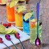Latte Macchiato lepelset, regenboogkleuren, 6-delig, 22 cm, Productafbeelding-voorbeeld 3