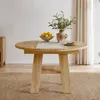 Uitschuifbare eettafel, 110–150 × 110 cm, rond, met Productafbeelding-voorbeeld 5
