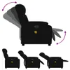 Massagesessel Elektrisch Schwarz Stoff , Klassische Sessel Produktbild-Vorschau 6