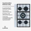 Klarstein Ignito plynová varná doska, 5-zónový horák Sabaf, Náhľad obrázku produktu 3