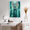 Poster - Poster ohne Rahmen - Frau Natur Grafik - 61x91,5 Produktbild-Vorschau 5