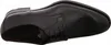 A top-down view of a black leather dress shoe. Produktbild-Vorschau